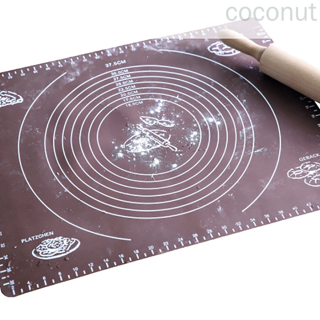 Thảm Nhào Bột Làm Bánh Bằng Silicon Chống Dính Tiện Dụng