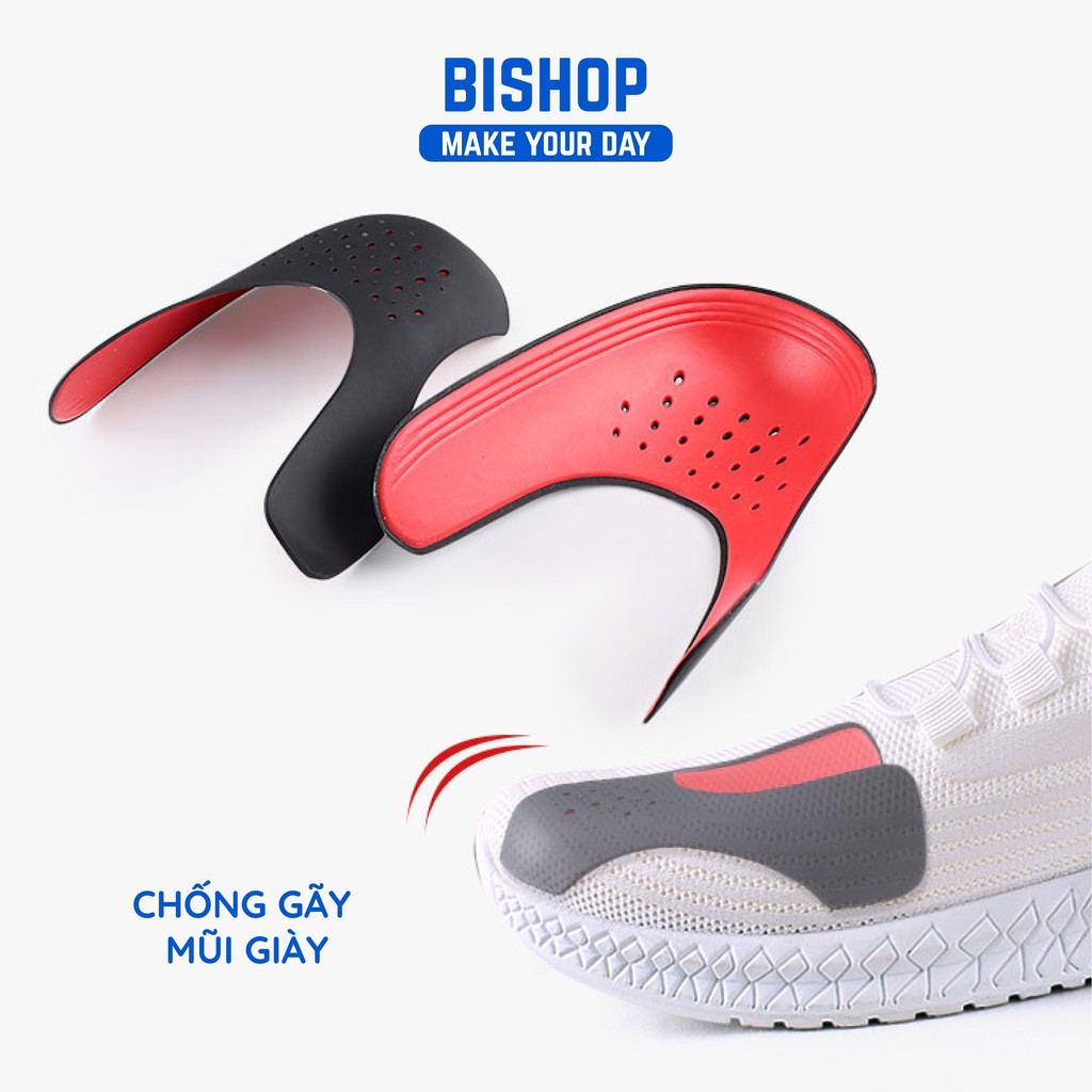 Sneaker Shield Bảo Vệ Chống Gãy Mũi Giày Bishop Phiên Bản Mới Đệm Gel Khử Mùi