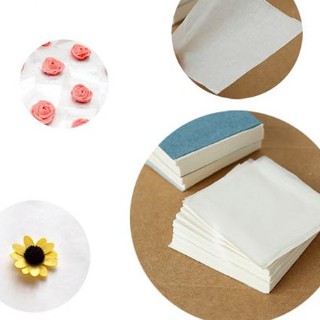 Giấy nến cắt sẵn bắt bông kem