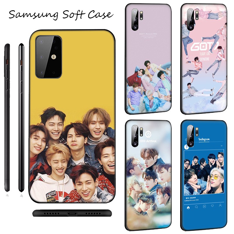 Samsung Galaxy J2 J4 J5 J6 Plus J7 J8 Prime Core Pro J4+ J6+ J730 2018 Casing phone Soft Case LU45 GOT7 K Pop