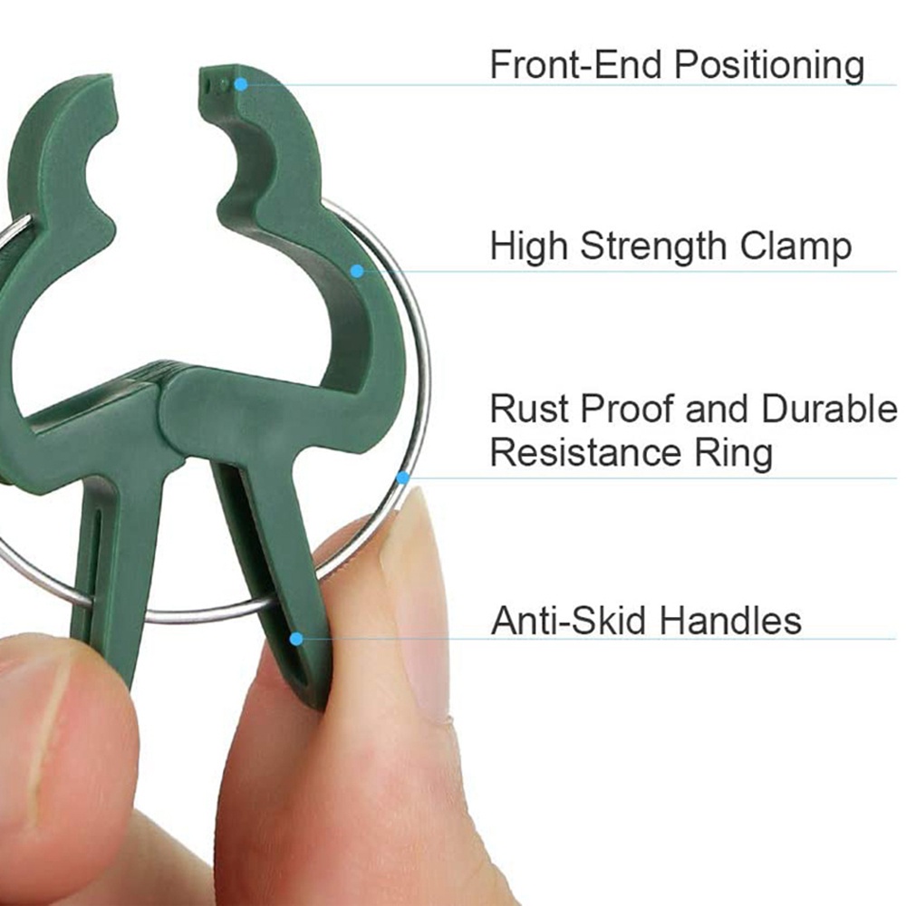 Set 10 / 20 Kẹp Cố Định Cành Cây Bằng Nhựa Tiện Dụng