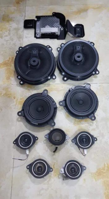Full bộ loa Bose tháo xe kèm Amply Bose cho mazda3, mazda6, cx5