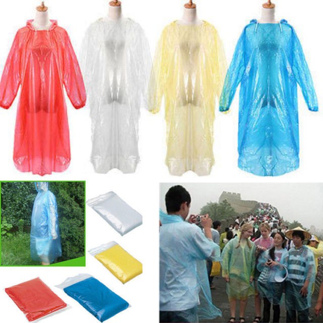 Sỉ 10 áo mưa 1 lần trong suốt đủ mầu siêu bền