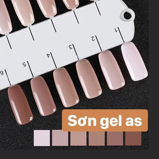 Sơn gel AS nâu ( mã QZ)