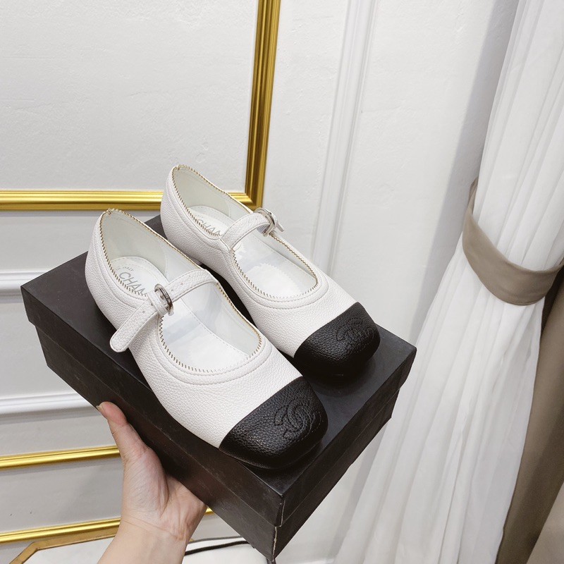 Giày búp bê cn đế bệt khoá ngang spsl fullbox bill túi giấy