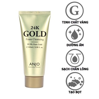 Sữa rửa mặt 24K GOLD FOAM CLEASING 100ml