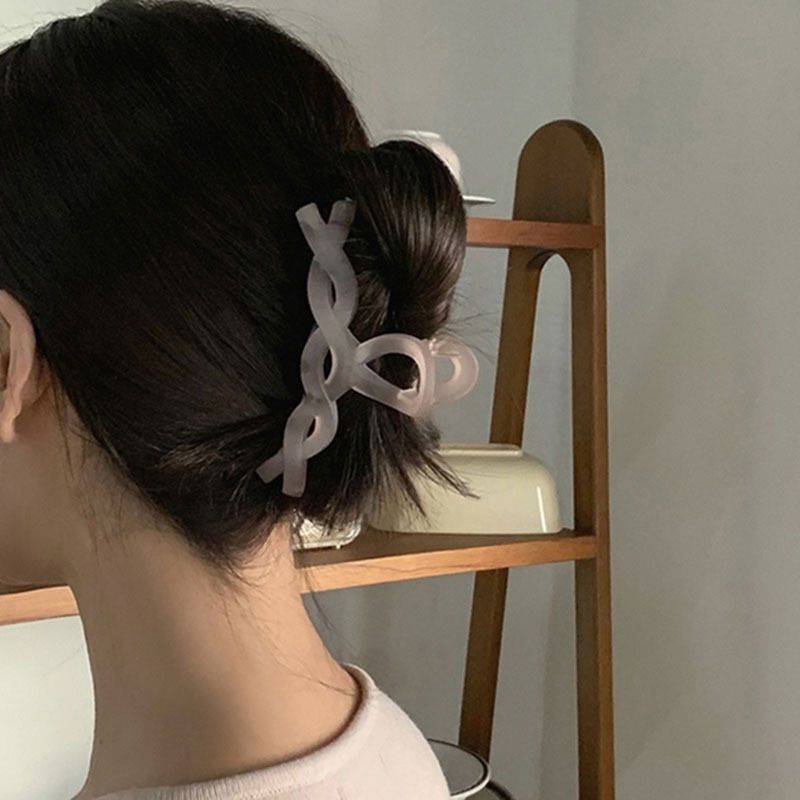 Kẹp tóc càng cua trong suốt độc đáo thời trang dành cho nữ