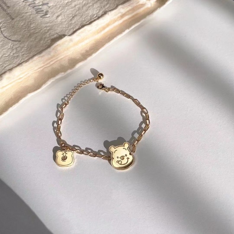 Winnie the Pooh Ladies Bracelet Fashion Vòng đeo tay Hàn Quốc dễ thương