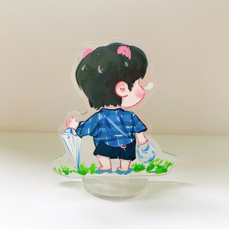 Mô hình để bàn chipi hình Vương Nhất Bác siêu đáng iu