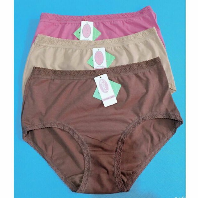 Quần lót trung niên cottong cạp cao cạp phối ren❤freeship❤quần lót nhiều màu sắc