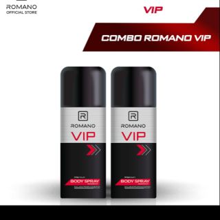 Combo 2 Xịt toàn thân cao cấp Romano Vip 150ml