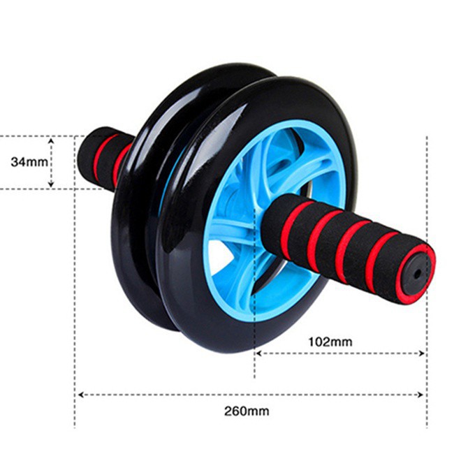 Cơ bụng săn chắc với bánh xe tập bụng hàng cao cấp loại 1 nhãn hiệu Sufan