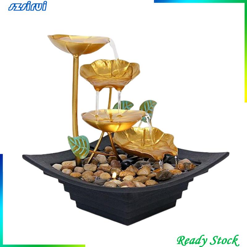 Đài Phun Nước Để Bàn Trang Trí Phong Thủy