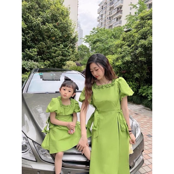 Set đầm đôi cho mẹ và bé gái
