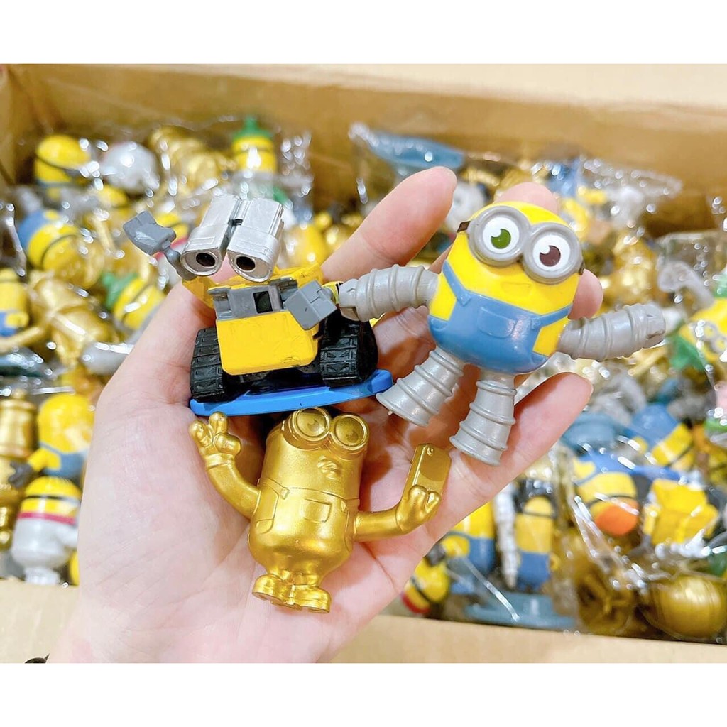 ĐỒ CHƠI SET 8 CON MÔ HÌNH MINION TINH NGHỊCH CHO BÉ