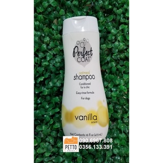 Sữa tắm cho chó làm từ Yến mạch Perfect Coat Oatmeal Shampoo 473ml