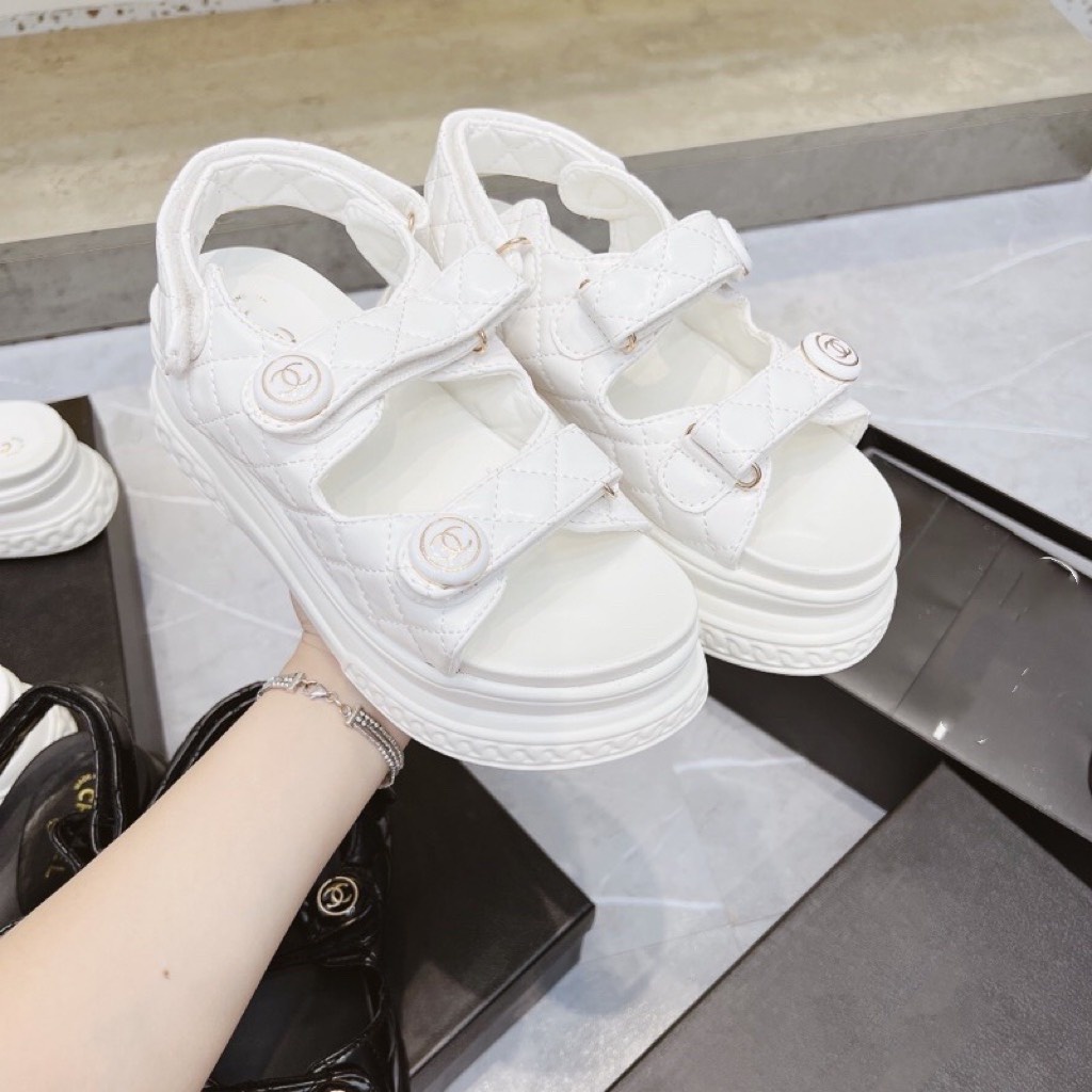 Sandal độn đế cao 7cm tôn dáng