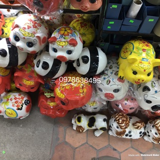 Heo đất gốm sứ Bát Tràng