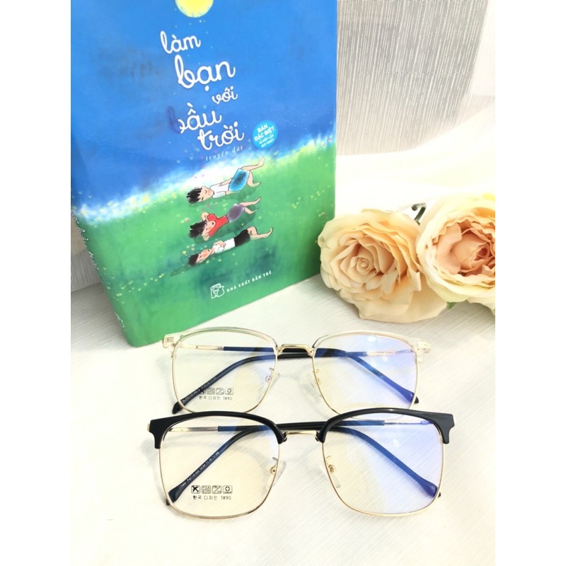 Gọng Kính Nam Nữ Mắt Kính Vuông Thời Trang | BigBuy360 - bigbuy360.vn
