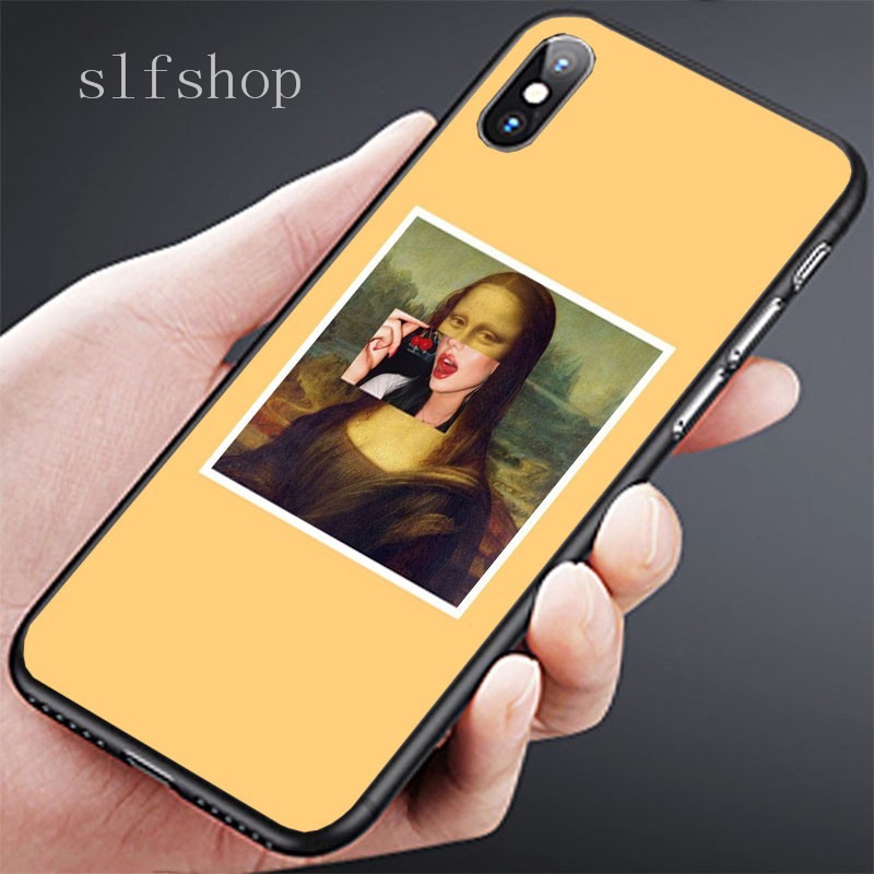 Ốp Lưng Mềm In Hình Mona Lisa Cho Htc D12S D12 Plus M8 Mini M9 S9 Plus M9S M10 A9S