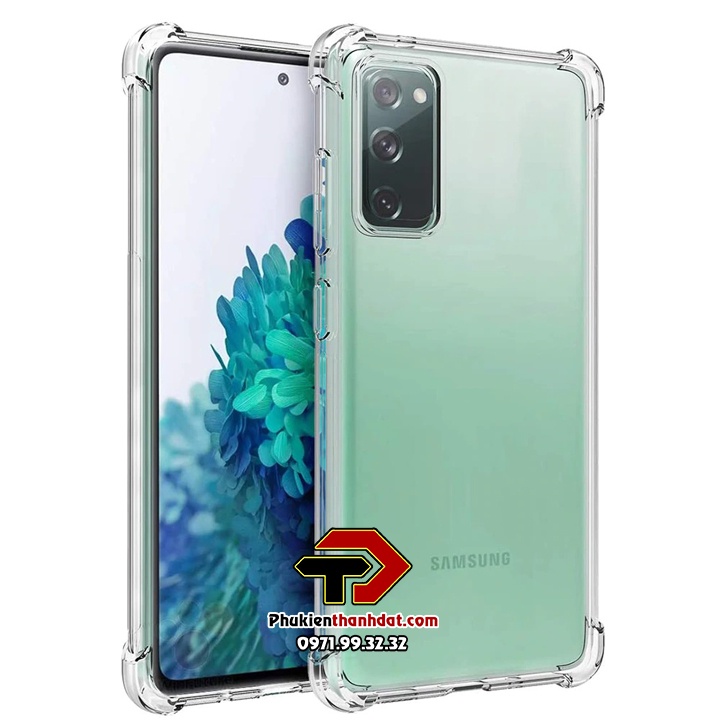 Ốp lưng trong suốt chống sốc cho SamSung S21 FE, S20 FE, S21, S21 Ultra, S21+ Plus, S22 Ultra