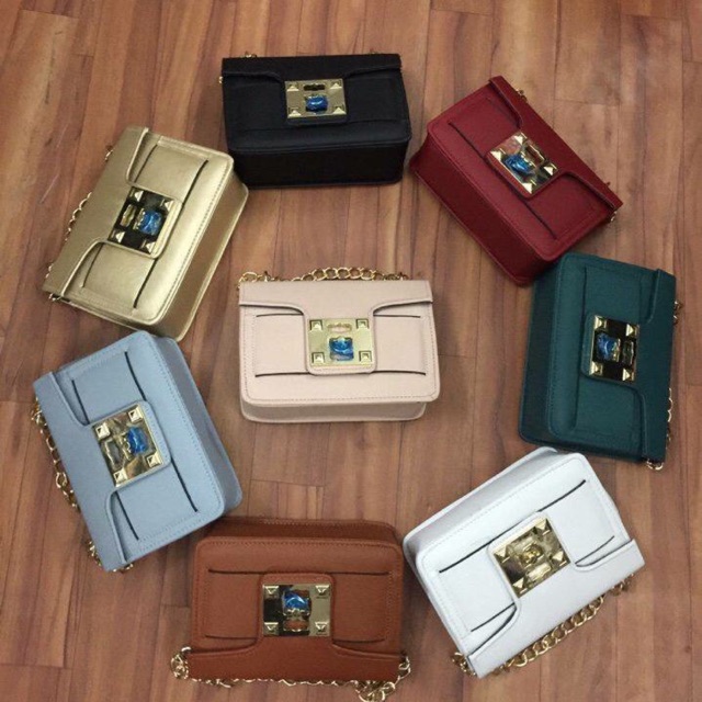 Túi fula khoá vuông