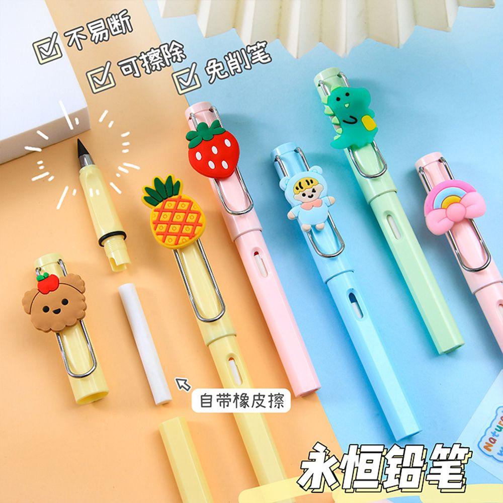 Bút Chì Bấm Vĩnh Viễn Không Giới Hạn Màu Cầu Vồng