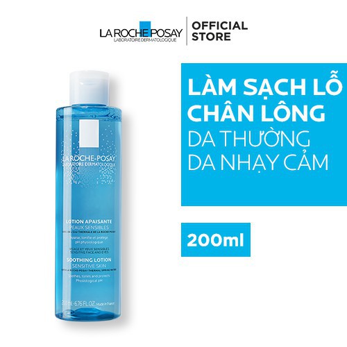Bộ sản phẩm nước cân bằng dành cho da nhạy cảm La Roche-Posay Soothing Lotion Sensitive Skin ZKM