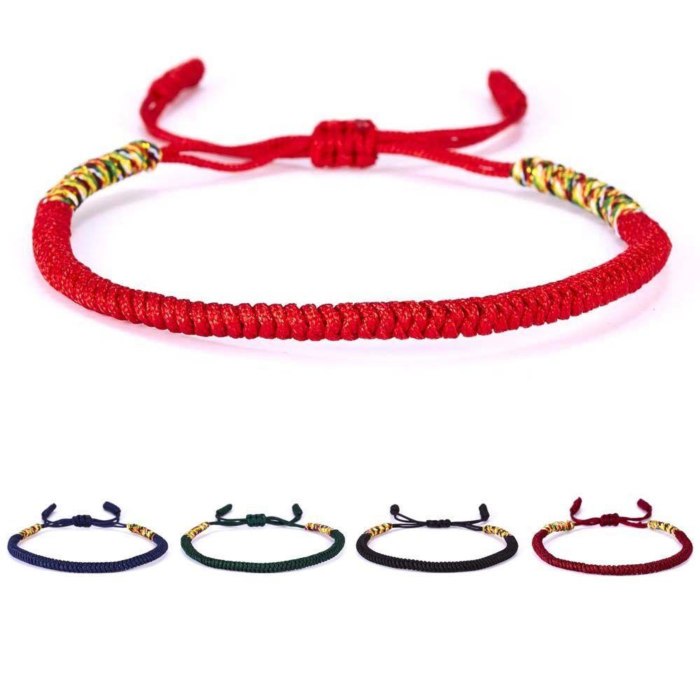 Vòng Đeo Tay Bùa May Mắn Dạng Bện Thời Trang Cho Cặp Đôi