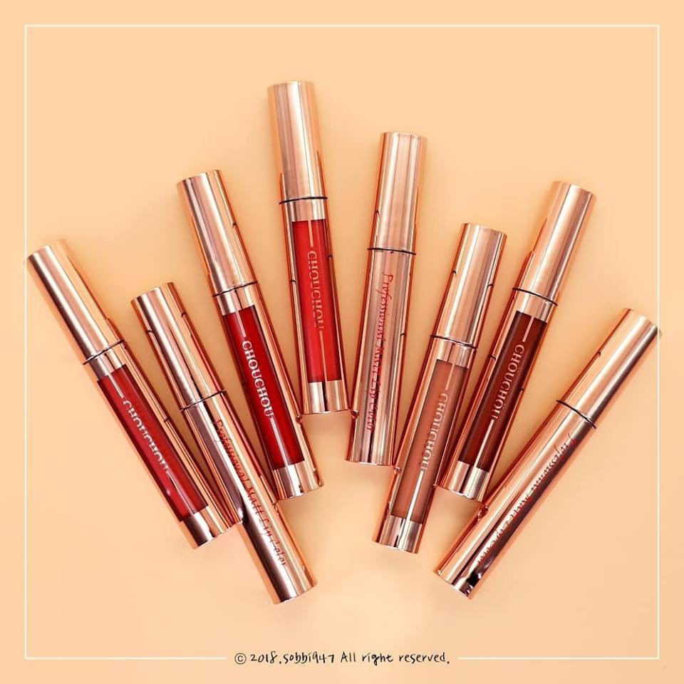 Son kem lì mềm mượt Chou Chou Professional Matt Lip Color NEW