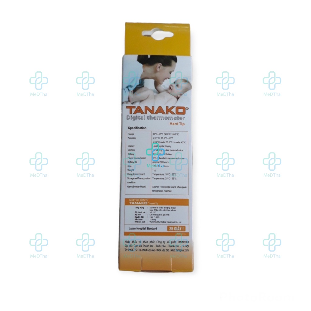 Nhiệt Kế Điện Tử Tanako  - Đo Nhiệt Độ Nhanh, Chính Xác Cao, Tiện Sử Dụng