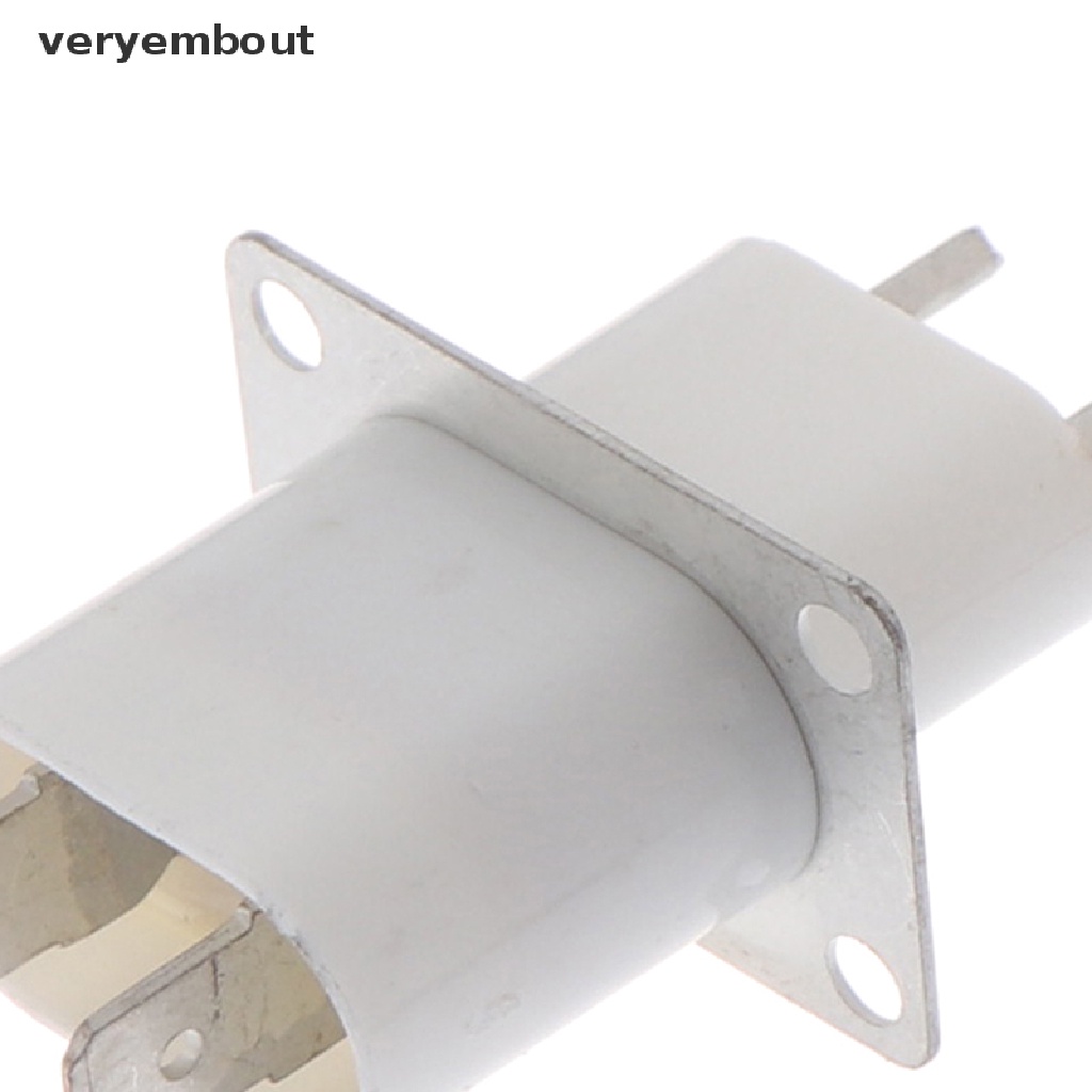ut 5Pcs Electronic Microwave Oven Magnetron 4 Filament Pin Sockets Converter Home n