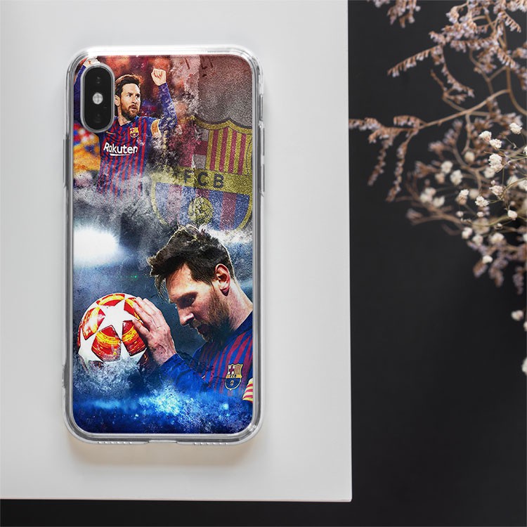 Ốp lưng Messi và trái bóng cho Iphone 5 6 7 8 Plus 11 12 Pro Max X Xr BAR20210067