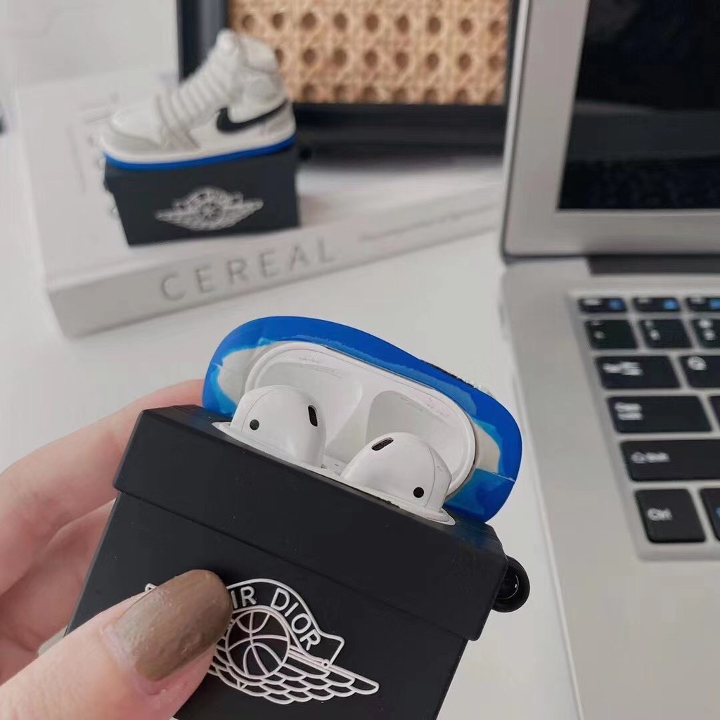 Vỏ Bảo Vệ Hộp Đựng Tai Nghe Airpods 1 / 2 Hình Hộp Giày Dior & Jordan Độc Đáo Apple | BigBuy360 - bigbuy360.vn