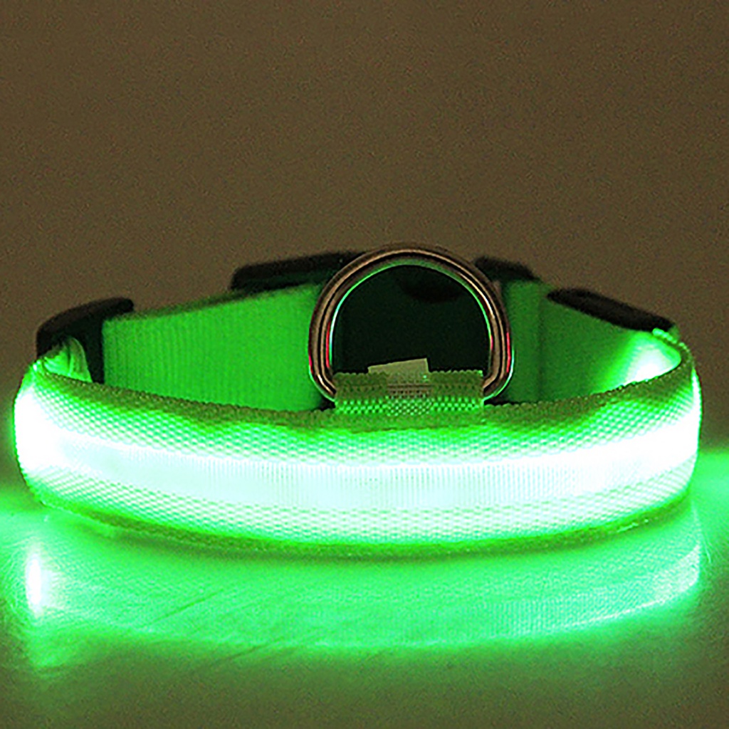 Vòng Cổ Nylon PháT SáNg LED Cho Thú Cưng