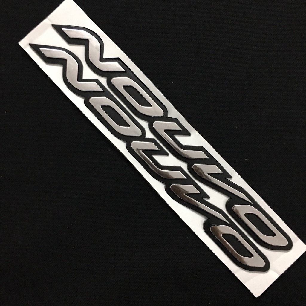 BỘ TEM NỔI CHỮ NOUVO ĐỜI NOUVO 2 VÀ 3, TEM TRANG TRÍ XE MÁY TÂN TRANG NHƯ MỚI