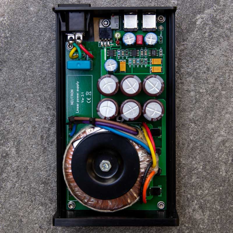 Nguồn Linear Low Noise cho Audio 30VA