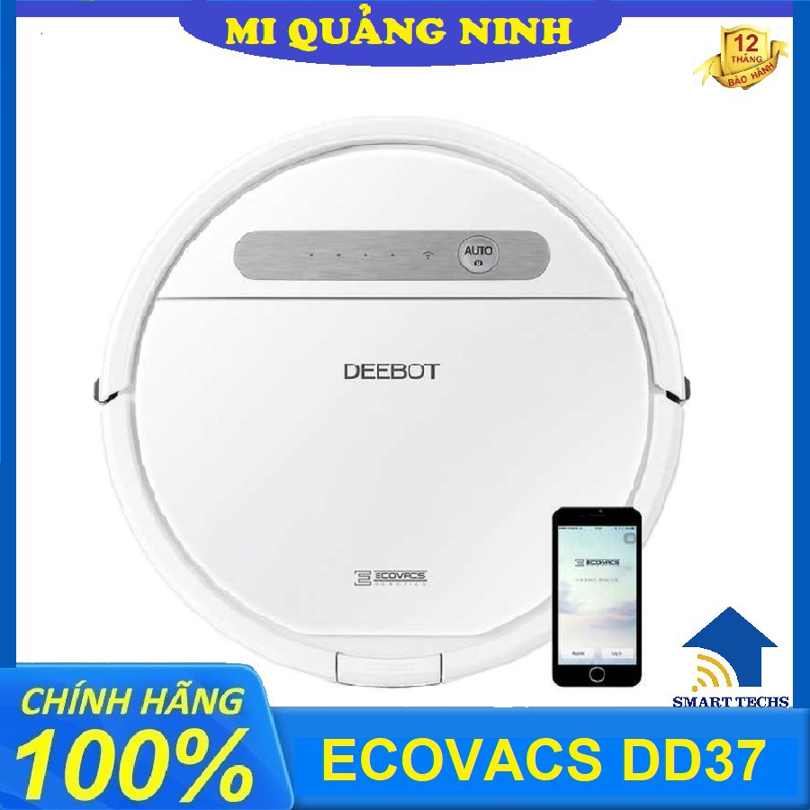 Robot Hút Bụi Lau Nhà ECOVACS DD37 - Hàng Trưng Bày