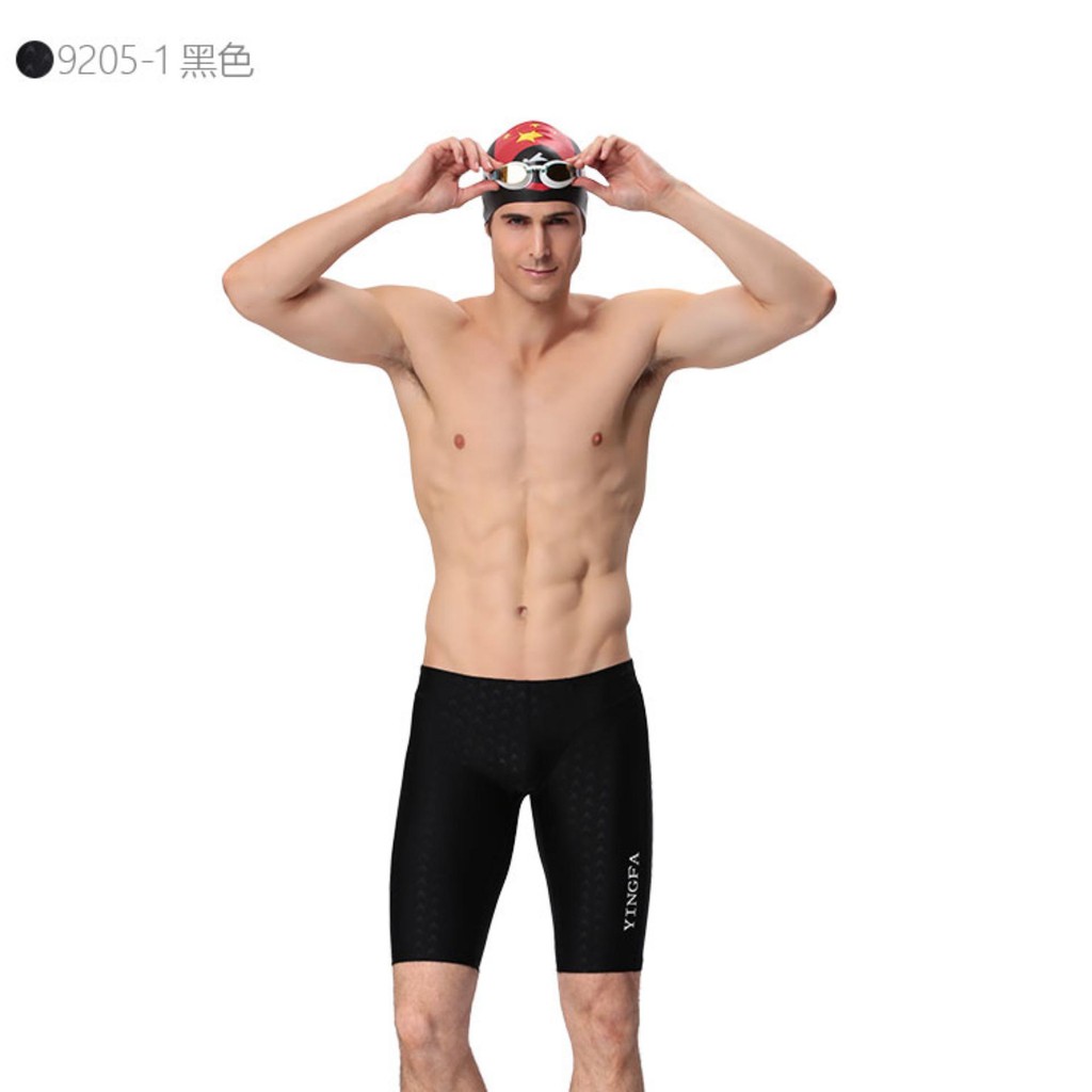 Quần bơi gối Yingfa chuyên nghiệp vẩy mờ 9205