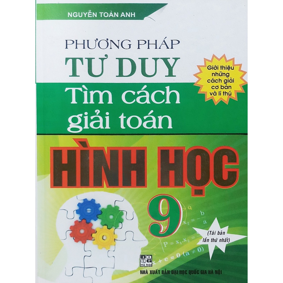 Sách - Phương pháp tư duy tìm cách giải Toán Hình học 9