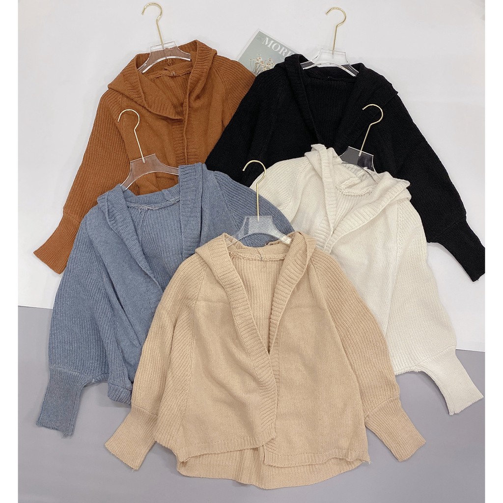 ÁO KHOÁC LEN CÁNH DƠI LEN SỢI NỮ CD111 | BigBuy360 - bigbuy360.vn