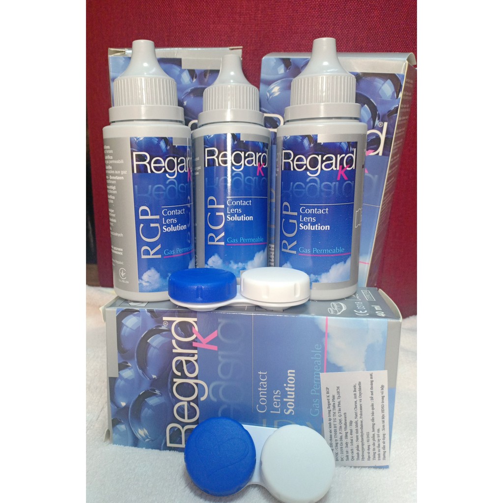 REGARD® K RGP 40ml - nước ngâm kính áp tròng cứng