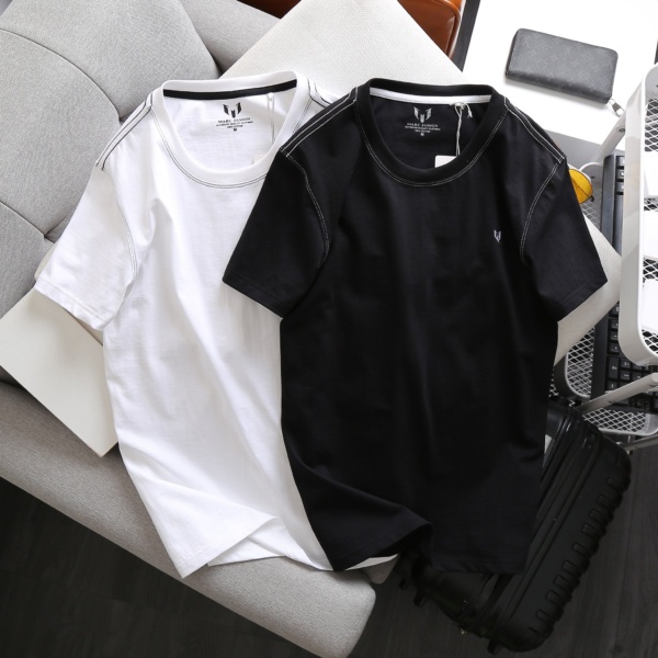 (Có size 3XL) Áo thun nam cổ tròn cotton Marc Premium 4 cơ bản trẻ trung, lịch lãm The Basic