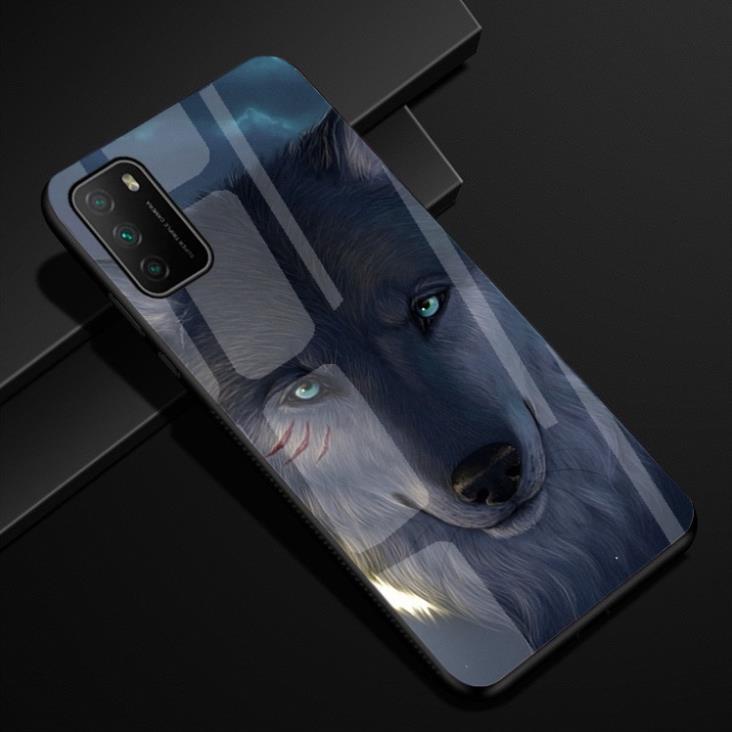 Ốp lưng Xiaomi Redmi Note 9 4G / Redmi 9T (2021) / Poco M3 mặt lưng ép kính nano chống bể nhiều mẫu đẹp