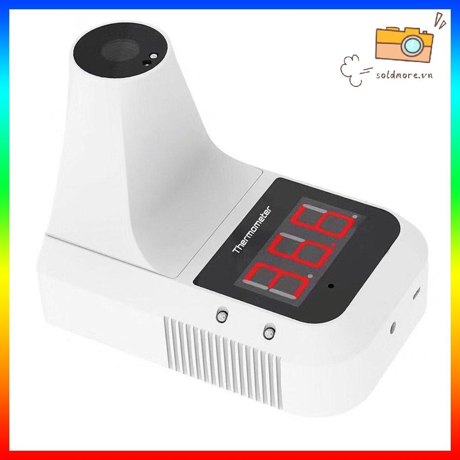 [SOE]  Single Wall-Mounted Thermometer K3 Wall-Mounted Infrared Sensor Industrial Forehead Thermometer Fixed Body Temperature Gun