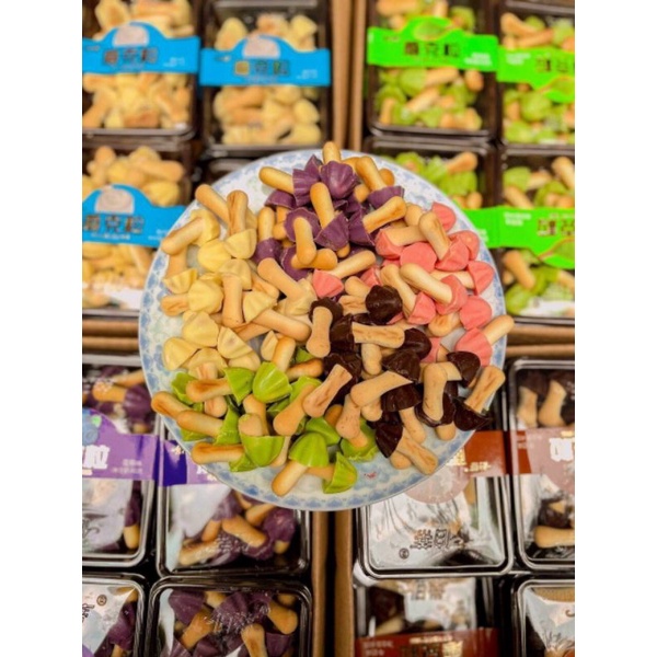 Bánh quy nấm socola siêu hot