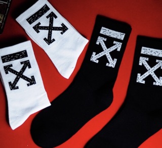 Tất offwhite unisex