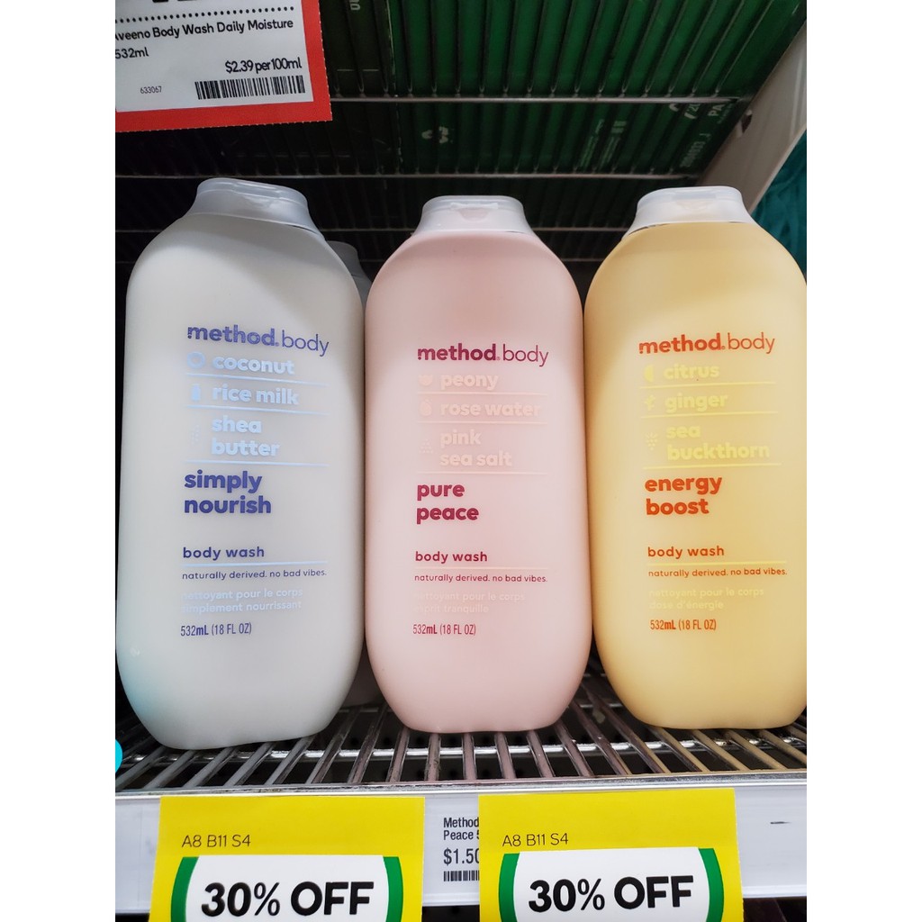 Sữa Tắm Organic Method.body 532ml - Úc
