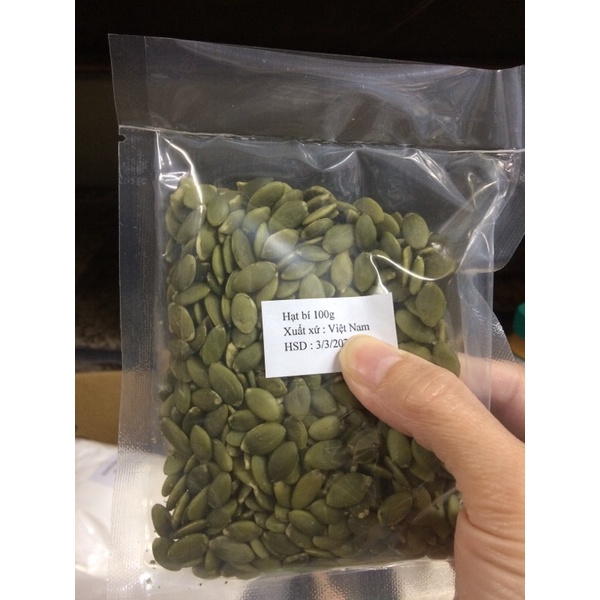 Hạt bí tách vỏ 100g (MS602)