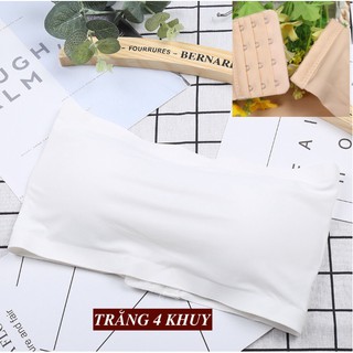 Áo quây ngực không dây su trơn sexy Áo bra ko dây kiểu ống có mút đệm mỏng